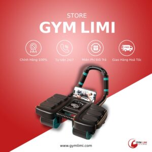 Con lăn tập bụng cao cấp gym limi